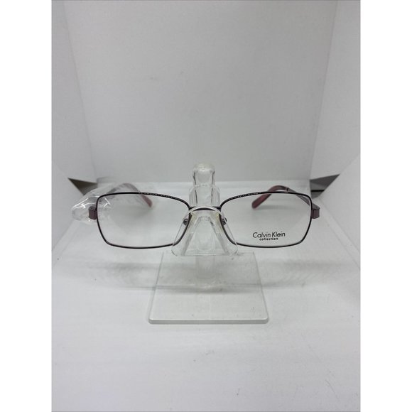 NEW Calvin Klein Collection CK7418 532 Eyeglasses Frame Mauve 52-16-135 Italy main image 5